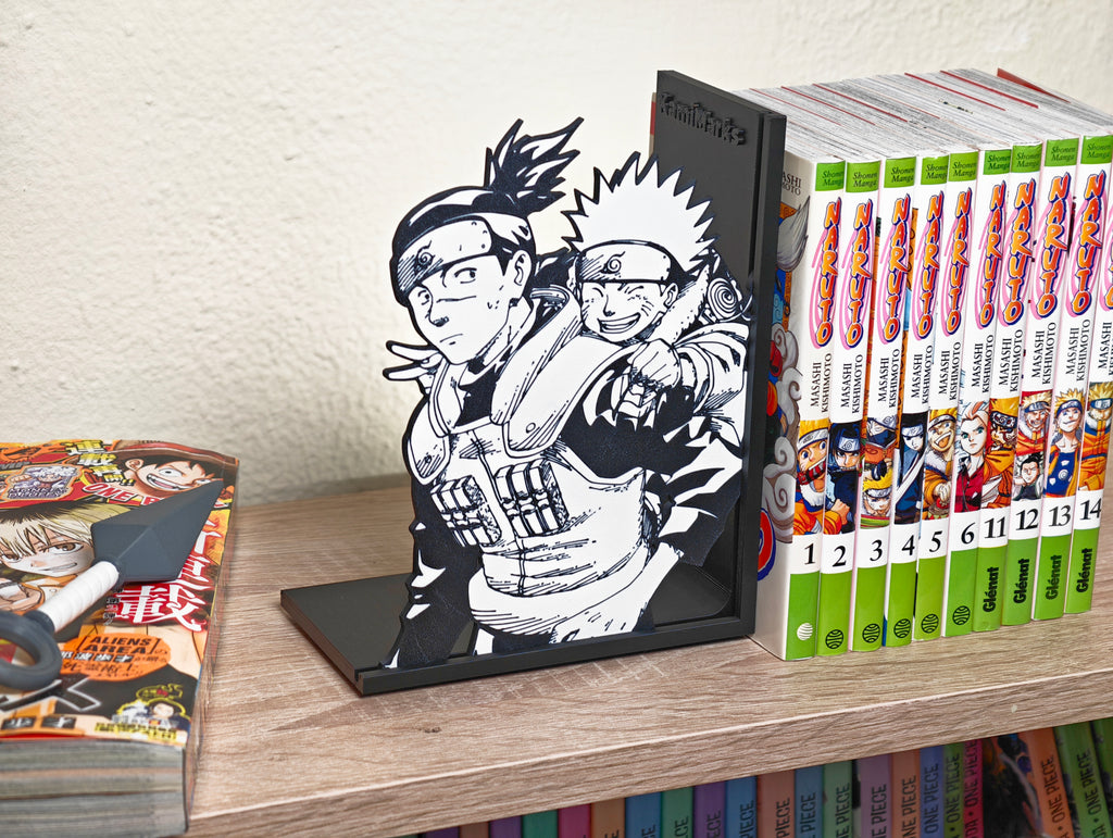Sujetalibros de Naruto con Iruka
