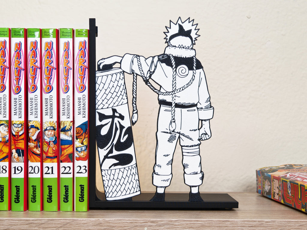Sujetalibros de Naruto con el pergamino