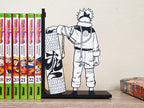 Sujetalibros de Naruto con el pergamino