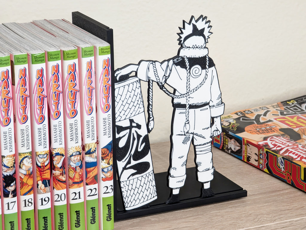 Sujetalibros de Naruto con el pergamino