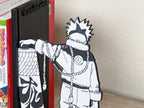 Sujetalibros de Naruto con el pergamino