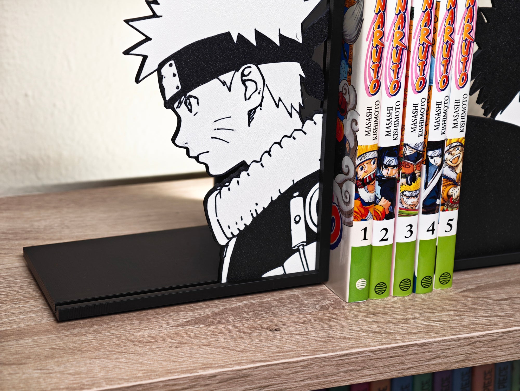 Sujetalibros de Naruto y Sasuke (2 uds)