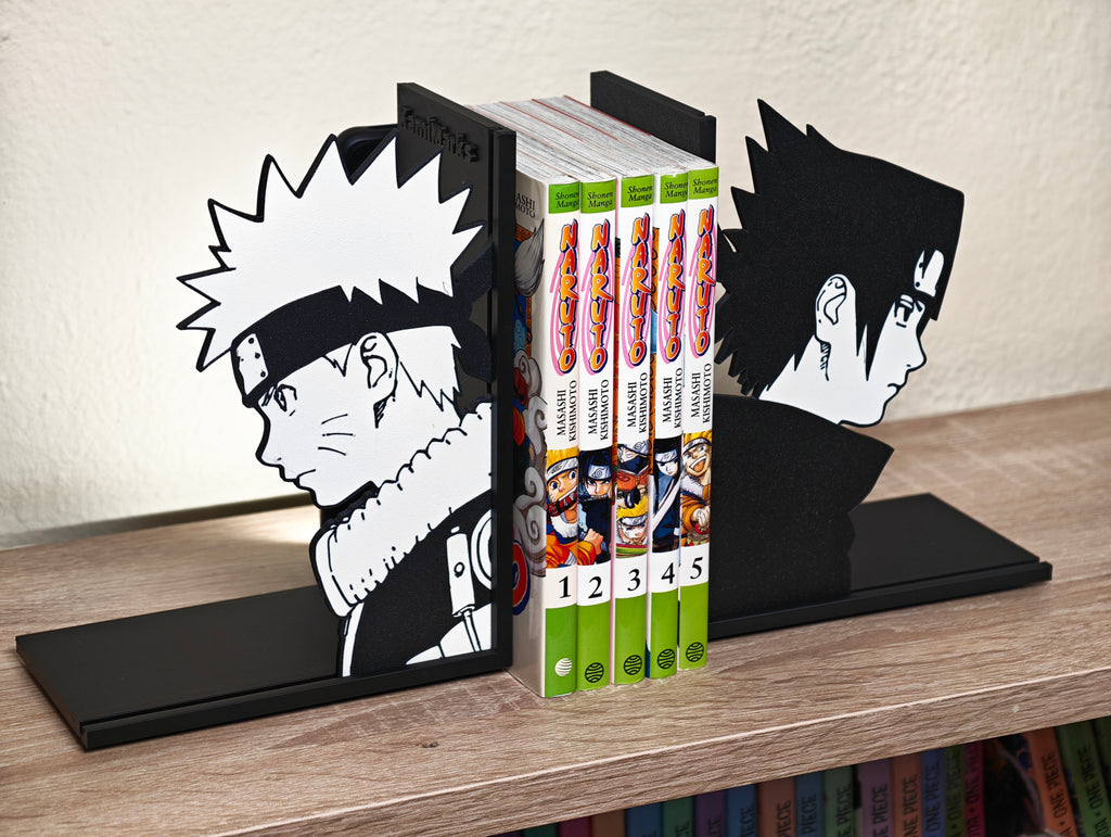 Sujetalibros de Naruto y Sasuke (2 uds)