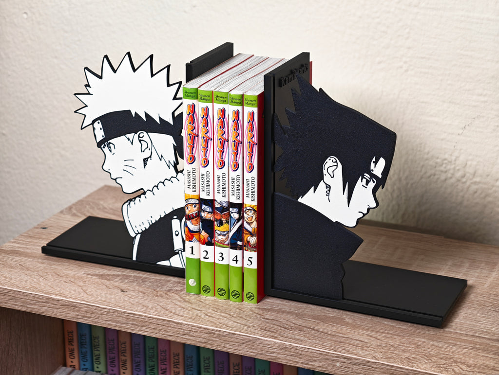 Sujetalibros de Naruto y Sasuke (2 uds)