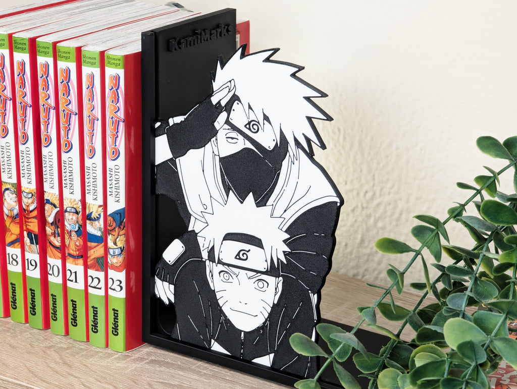Sujetalibros de Kakashi con Naruto