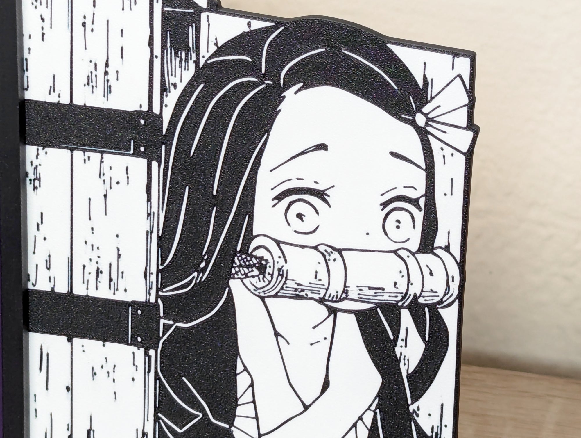 Sujetalibros de Nezuko