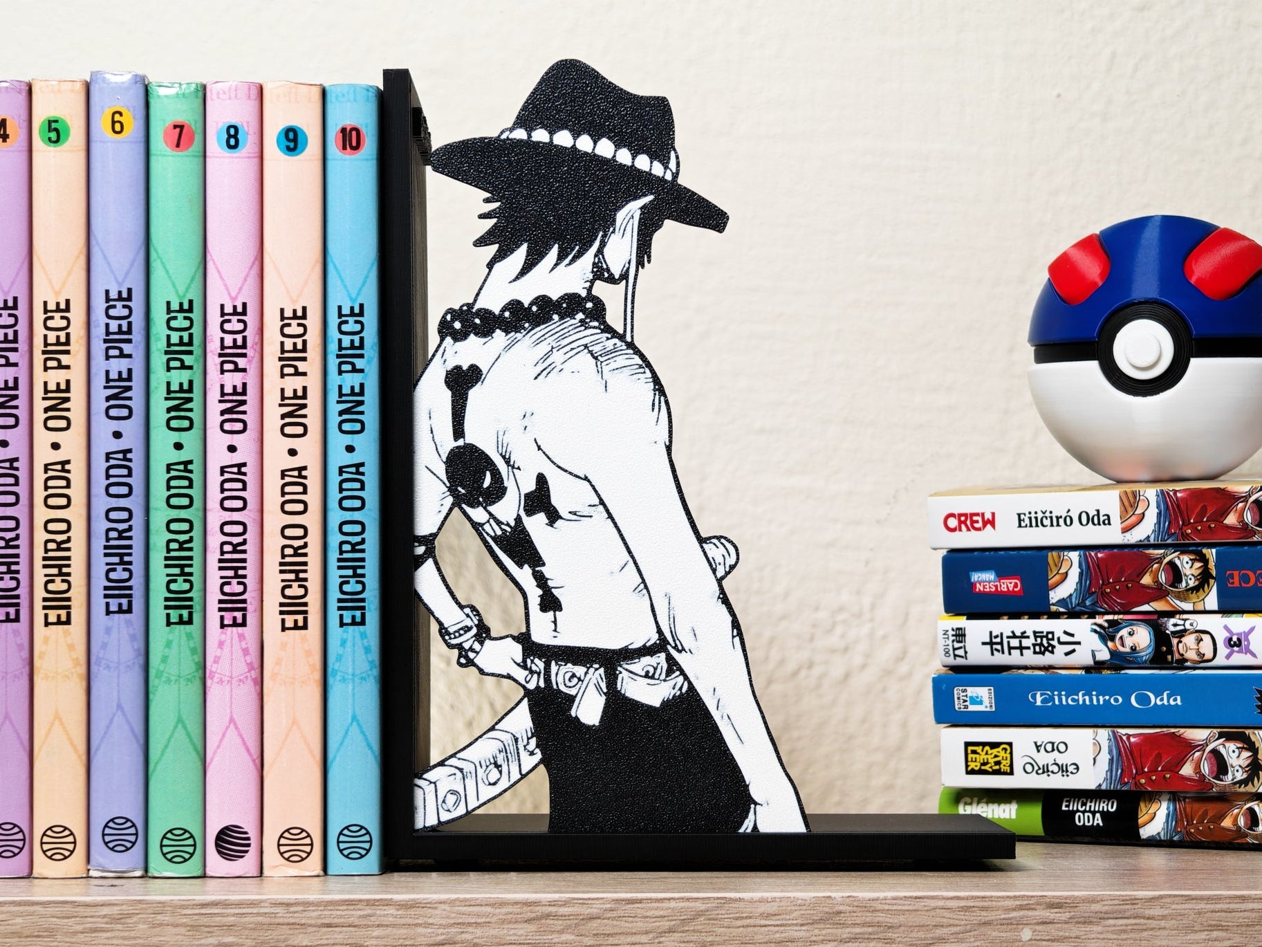 Sujetalibros de Portgas D Ace