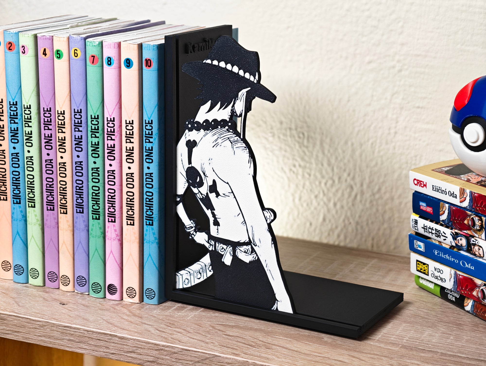 Sujetalibros de Portgas D Ace