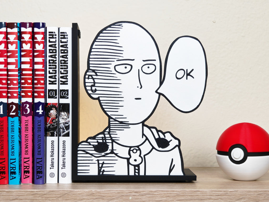 Sujetalibros de Saitama