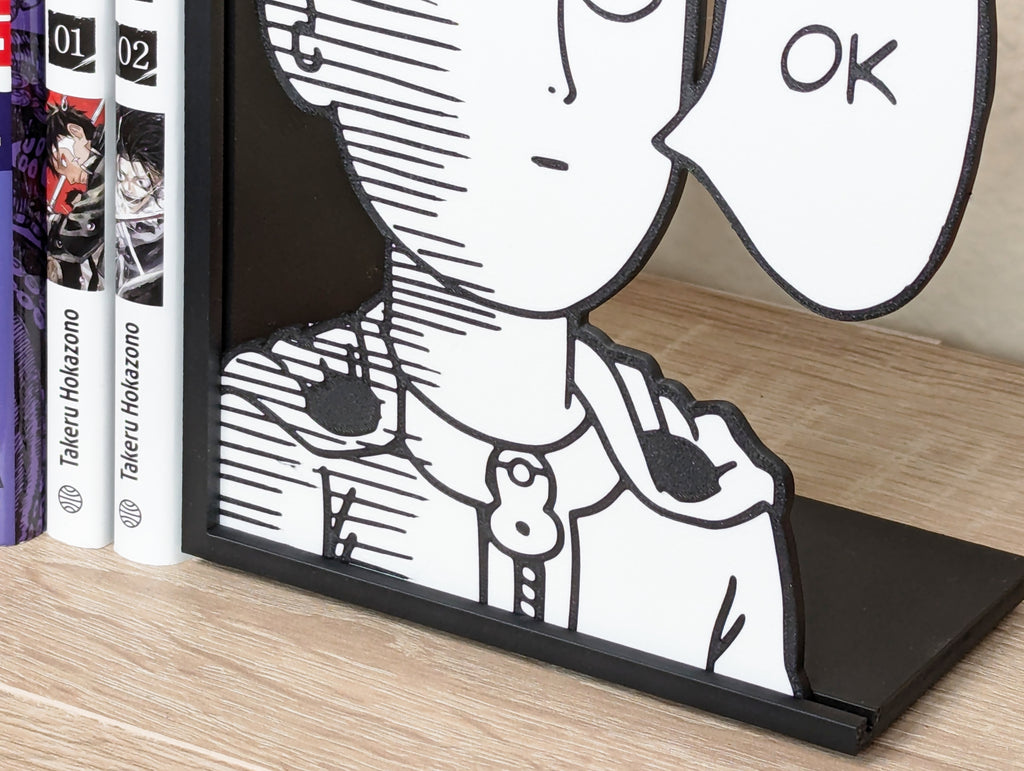 Sujetalibros de Saitama