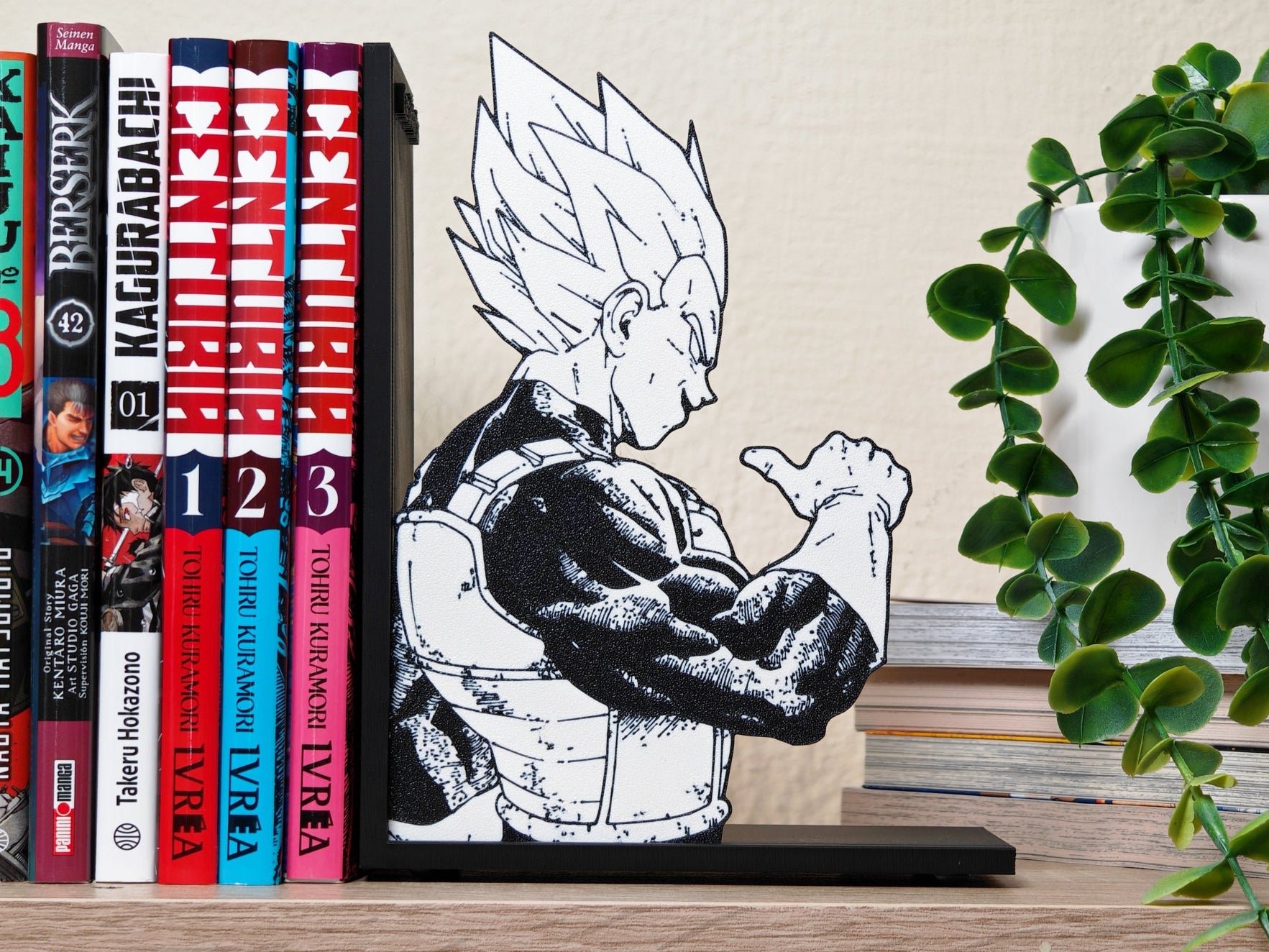 Sujetalibros de Vegeta