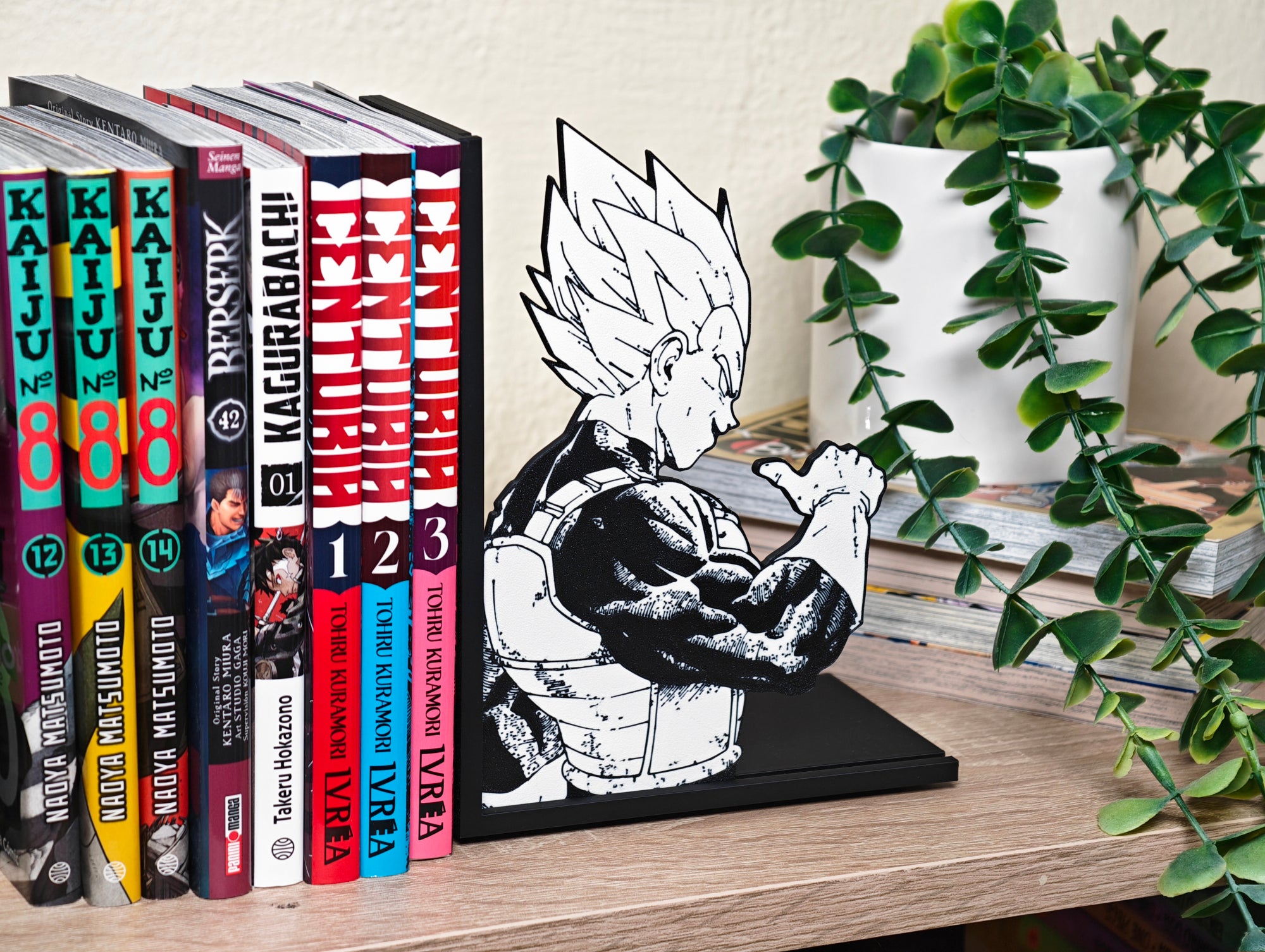 Sujetalibros de Vegeta