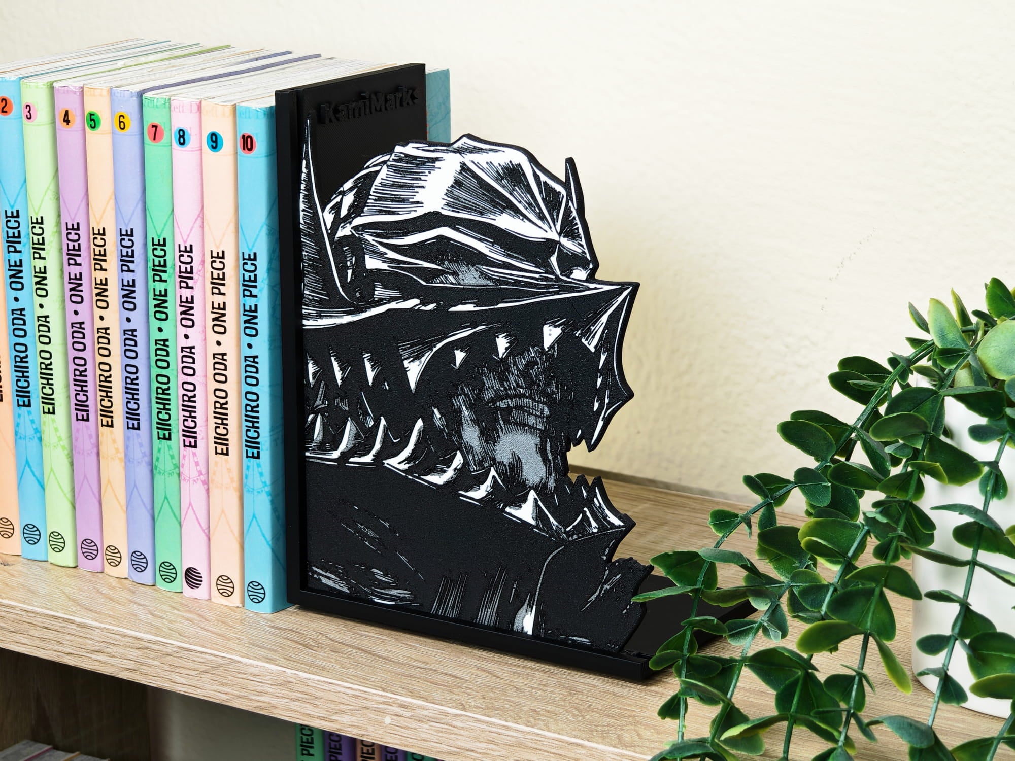 Sujetalibros de la armadura de Berserk