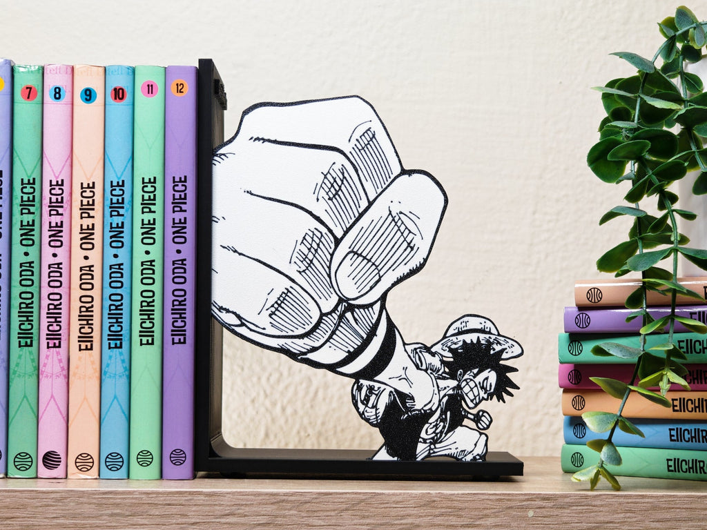 Sujetalibros del puñetazo de Luffy