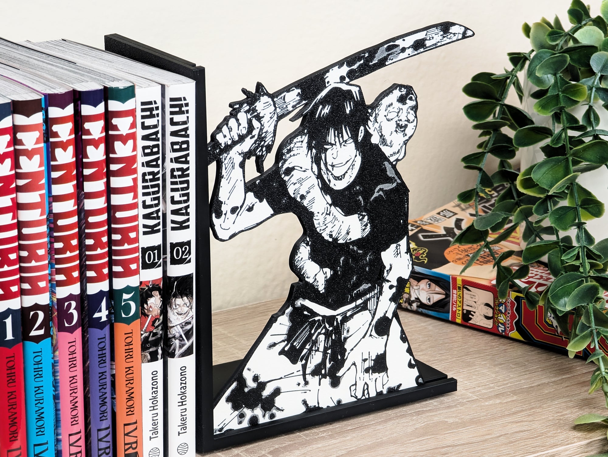 Sujetalibros de Tōji Fushiguro