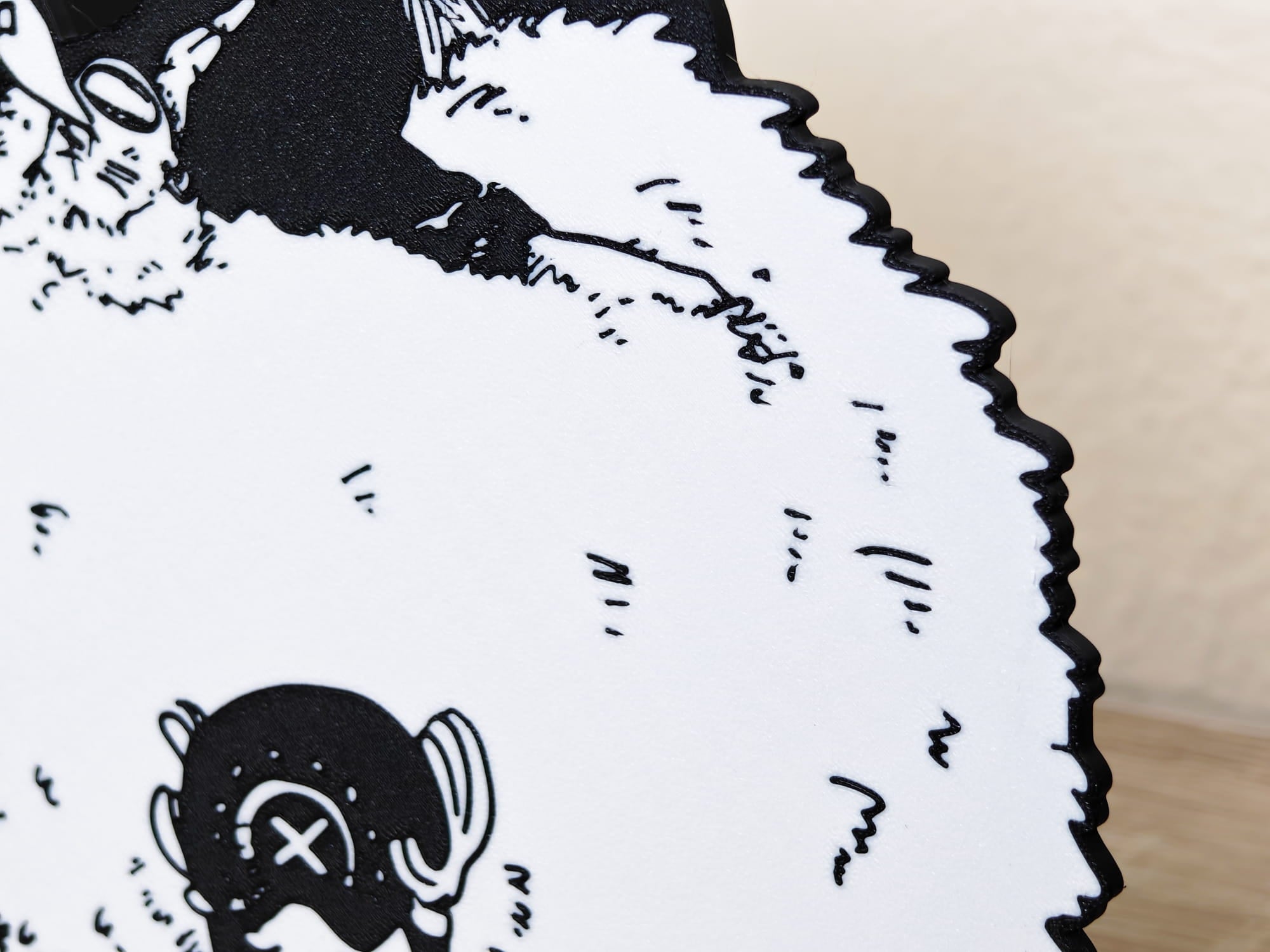 Sujetalibros de Chopper y Zoro durmiendo