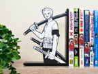 Sujetalibros de Zoro con las katanas
