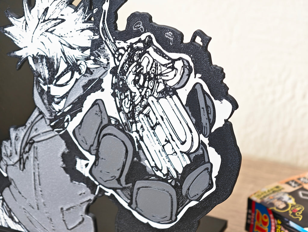 Sujetalibros de Rudo con el amuleto