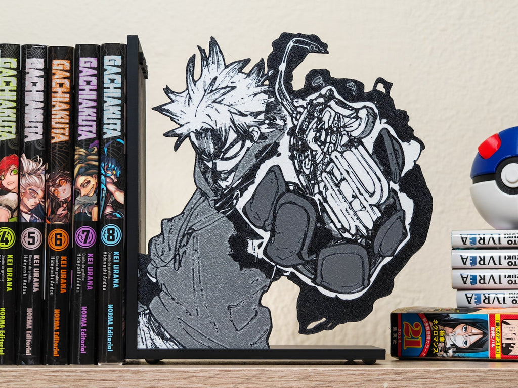 Sujetalibros de Rudo con el amuleto