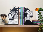 Sujetalibros de Goku y Vegeta (2 uds.)