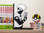 Sujetalibros de Kakashi leyendo