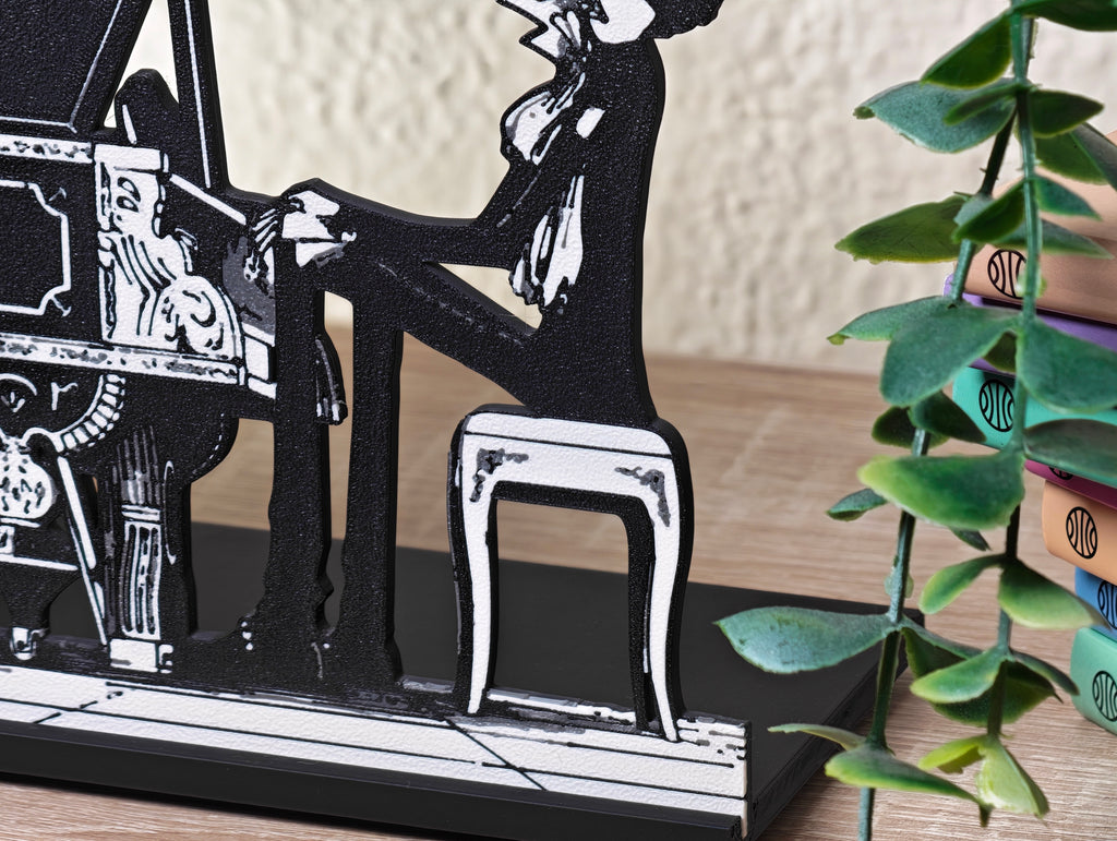 Sujetalibros de Luffy y Brook cantando el Sake de Binks