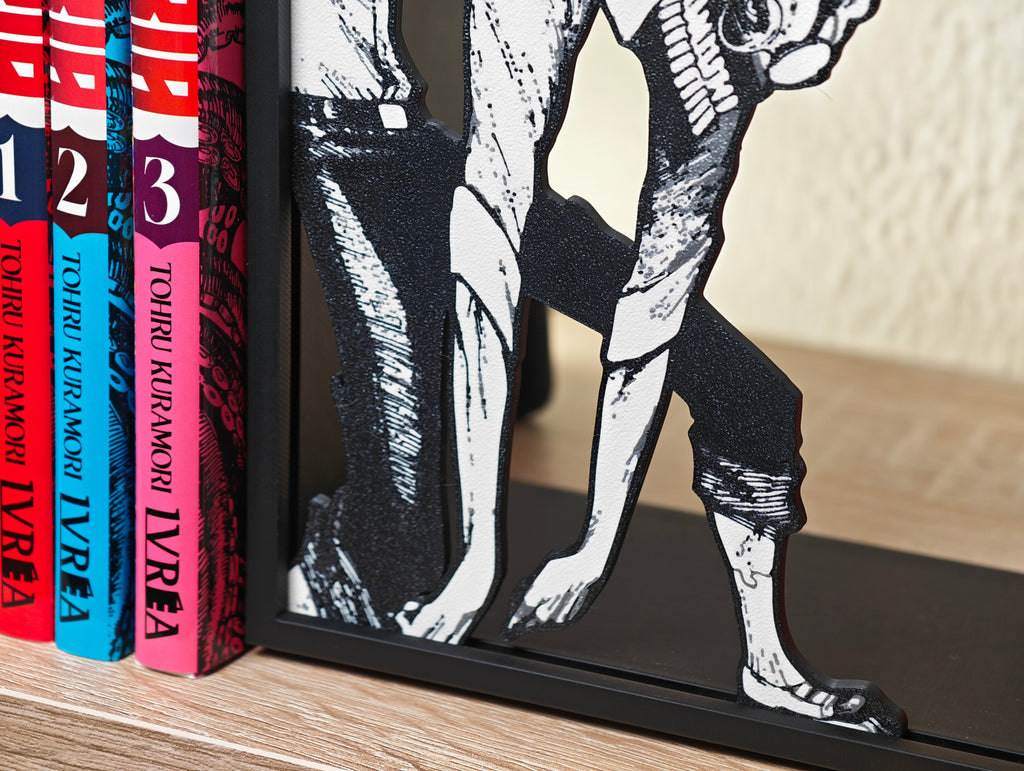 Sujetalibros de Okarun transformado