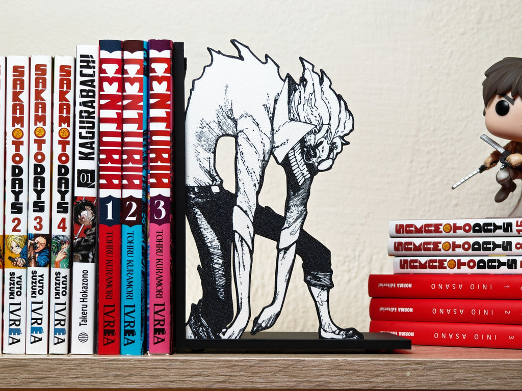 Sujetalibros de Okarun transformado