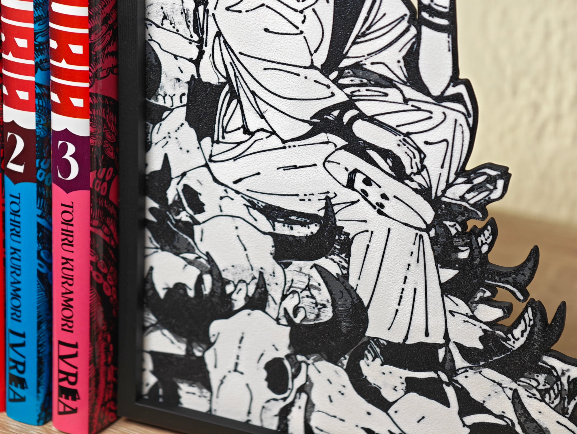 Sujetalibros de Sukuna en el relicario