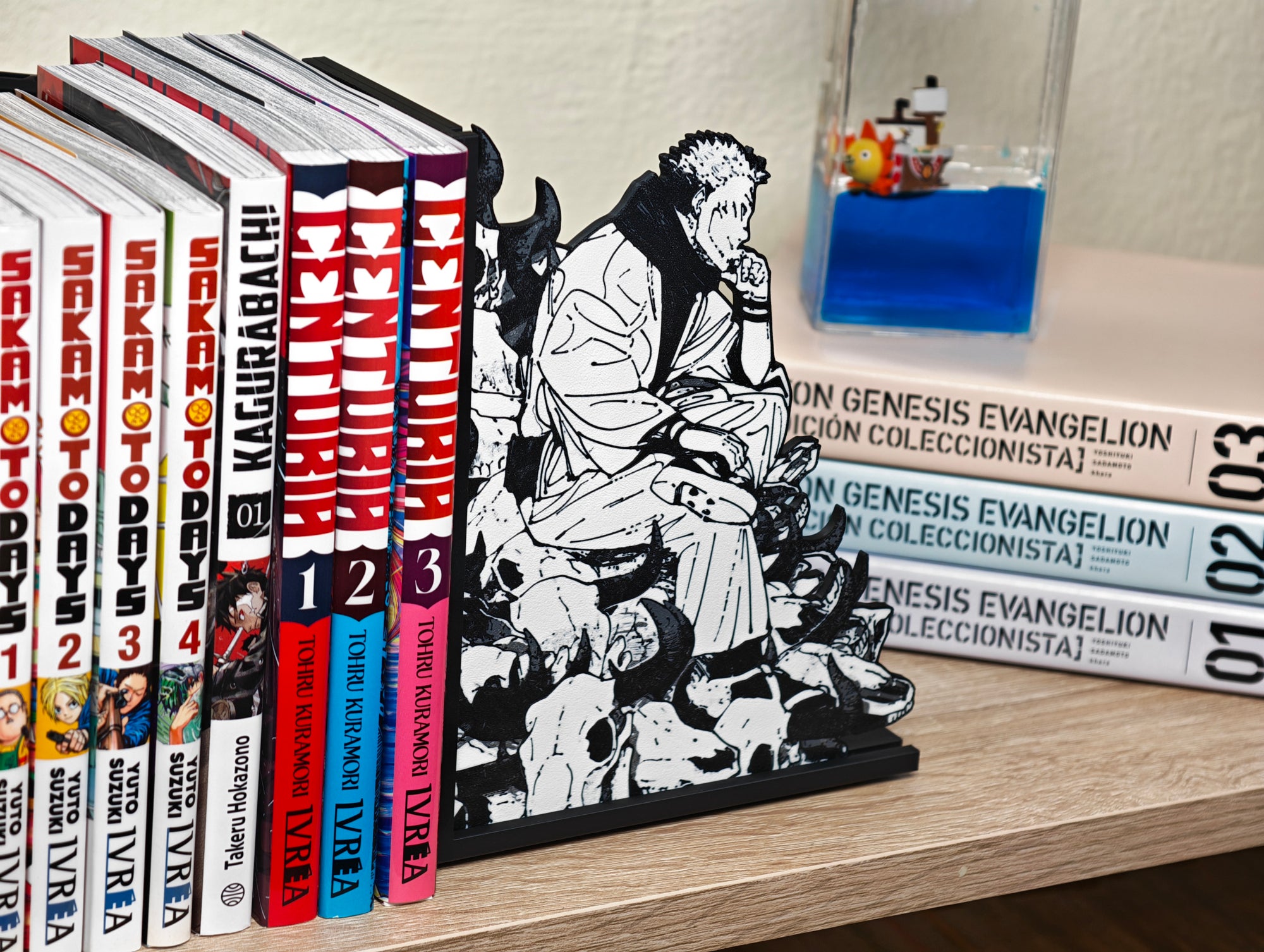 Sujetalibros de Sukuna en el relicario