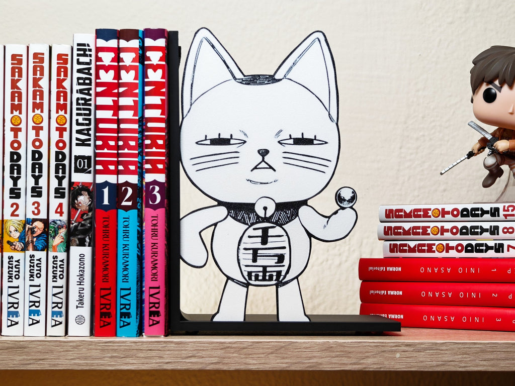 Sujetalibros de la Turbo Abuela (Maneki Neko)