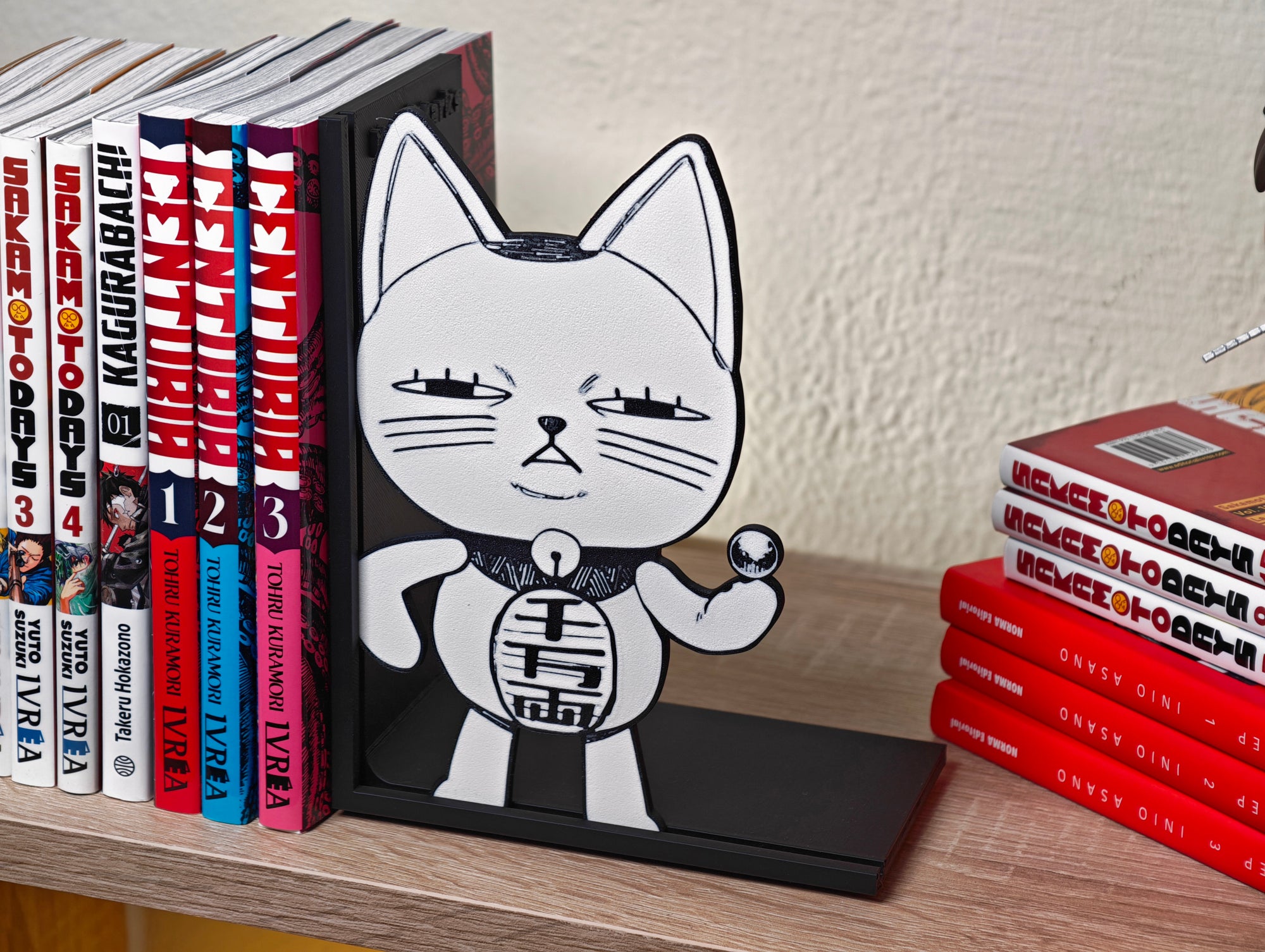 Sujetalibros de la Turbo Abuela (Maneki Neko)