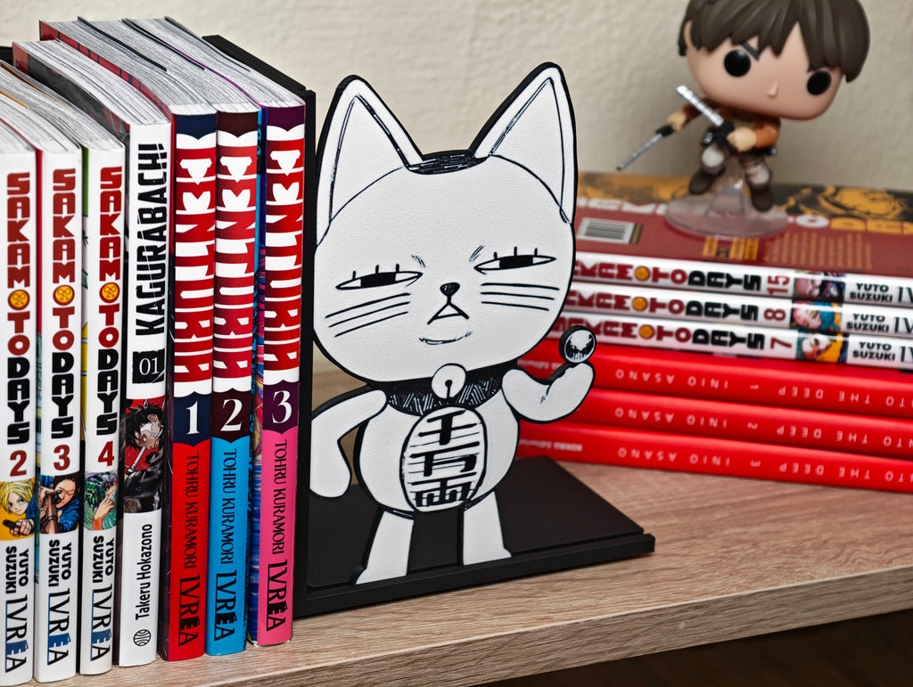 Sujetalibros de la Turbo Abuela (Maneki Neko)
