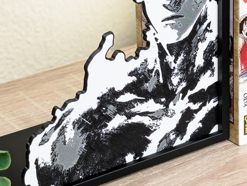 Sujetalibros del retrato de Agni