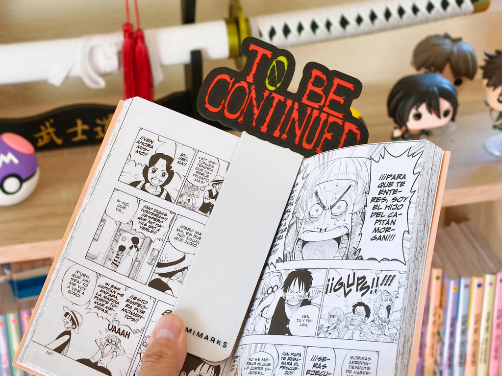 Marcapáginas To Be Continued