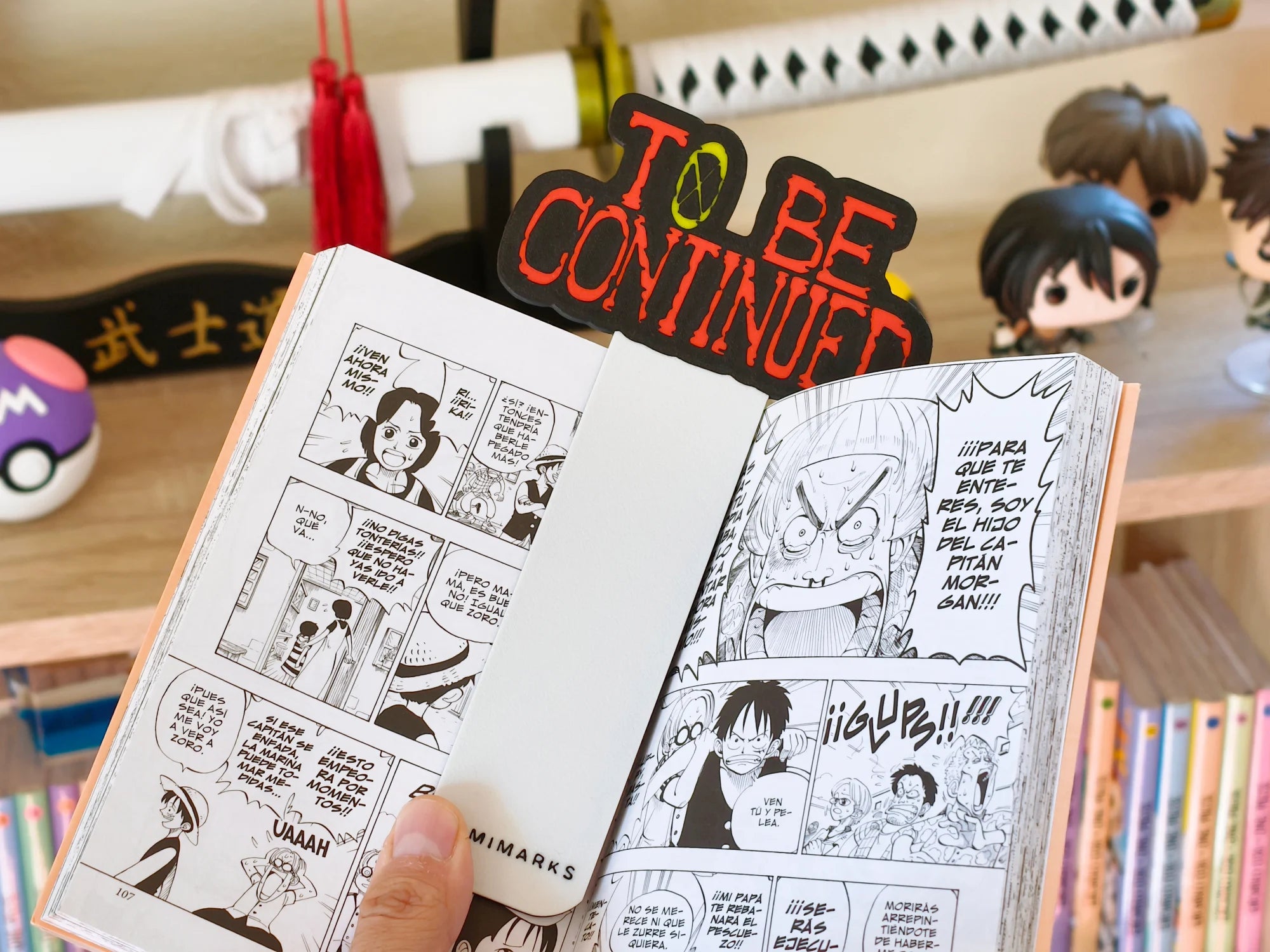 Marcapáginas To Be Continued