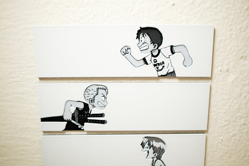 Wall Art de los mugiwara de peques