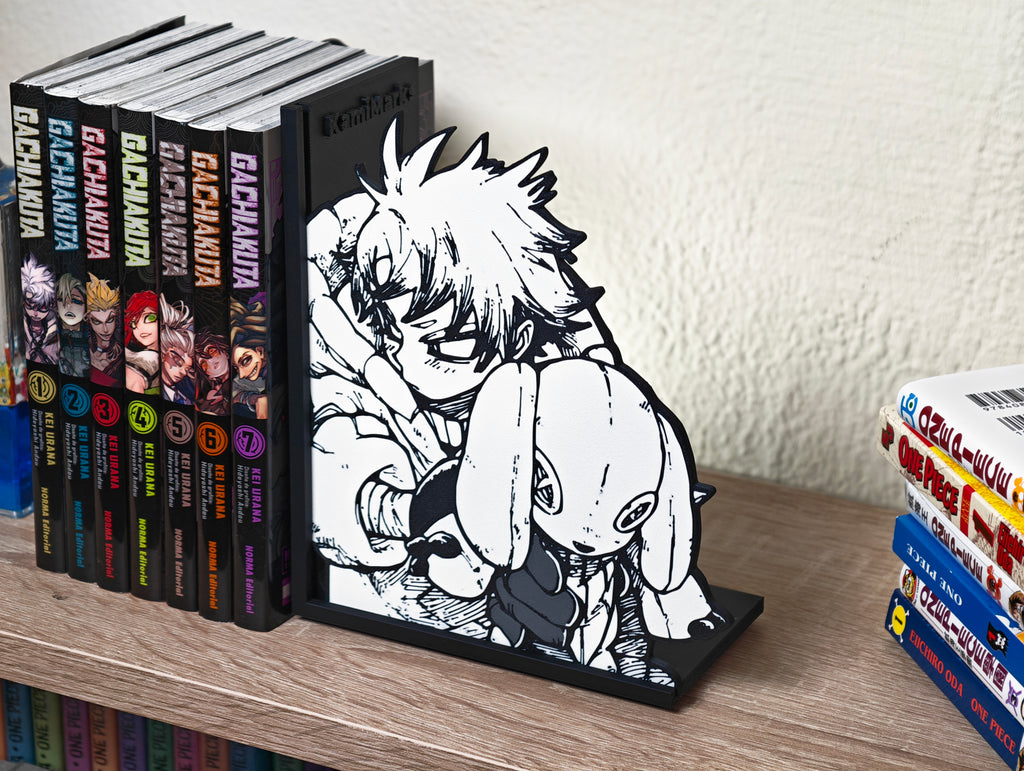 Sujetalibros de Rudo con el peluche