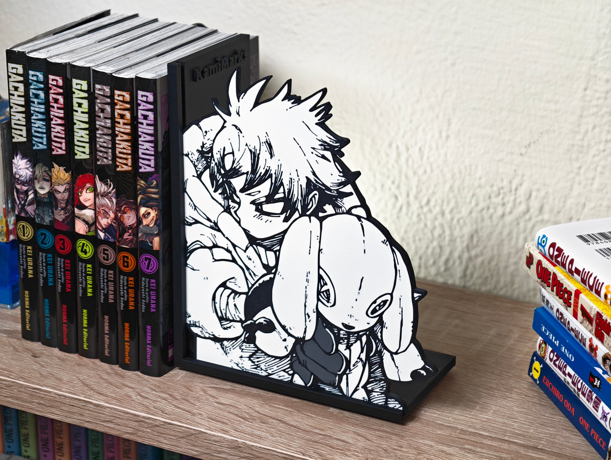 Sujetalibros de Rudo con el peluche