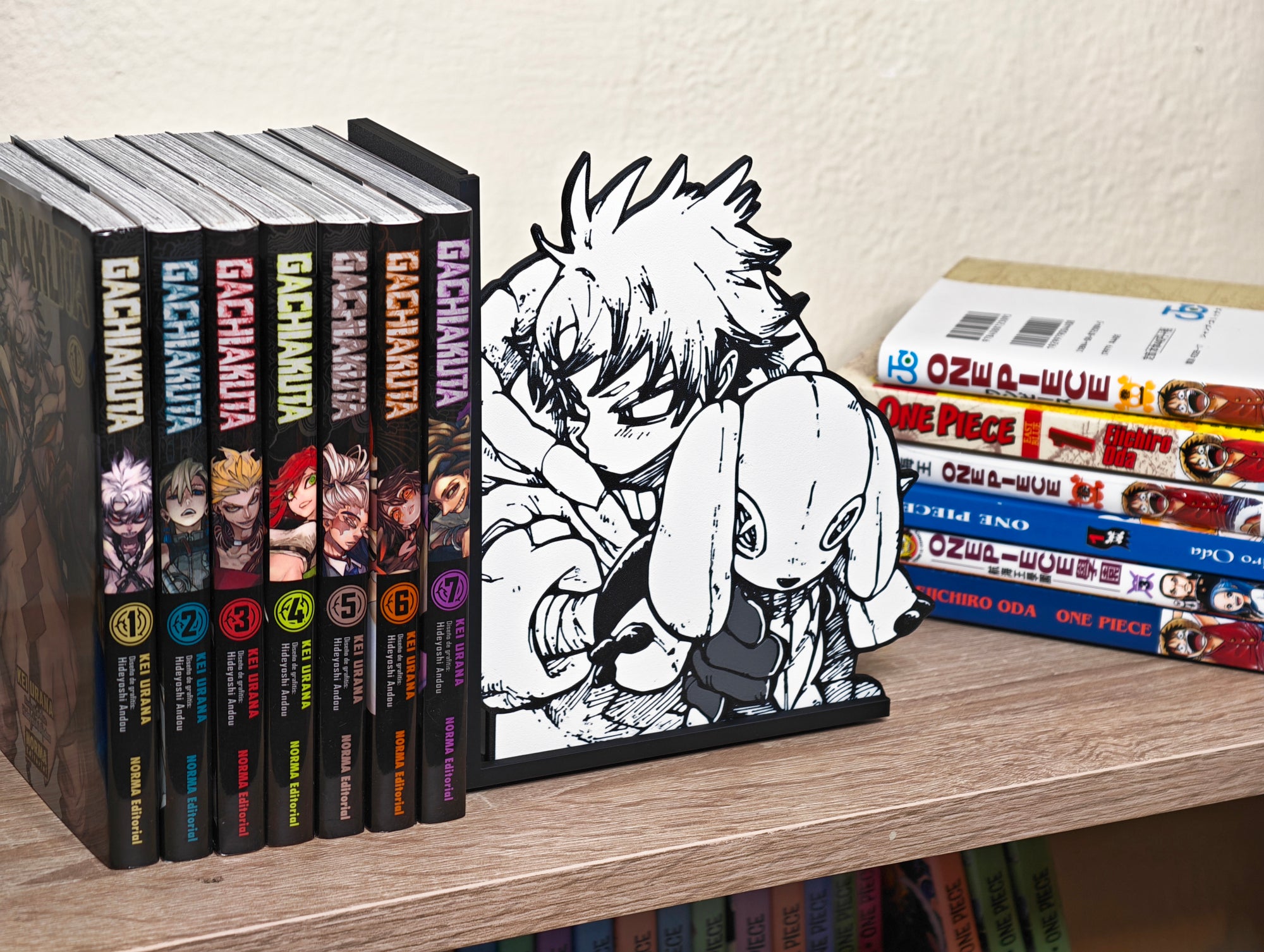 Sujetalibros de Rudo con el peluche