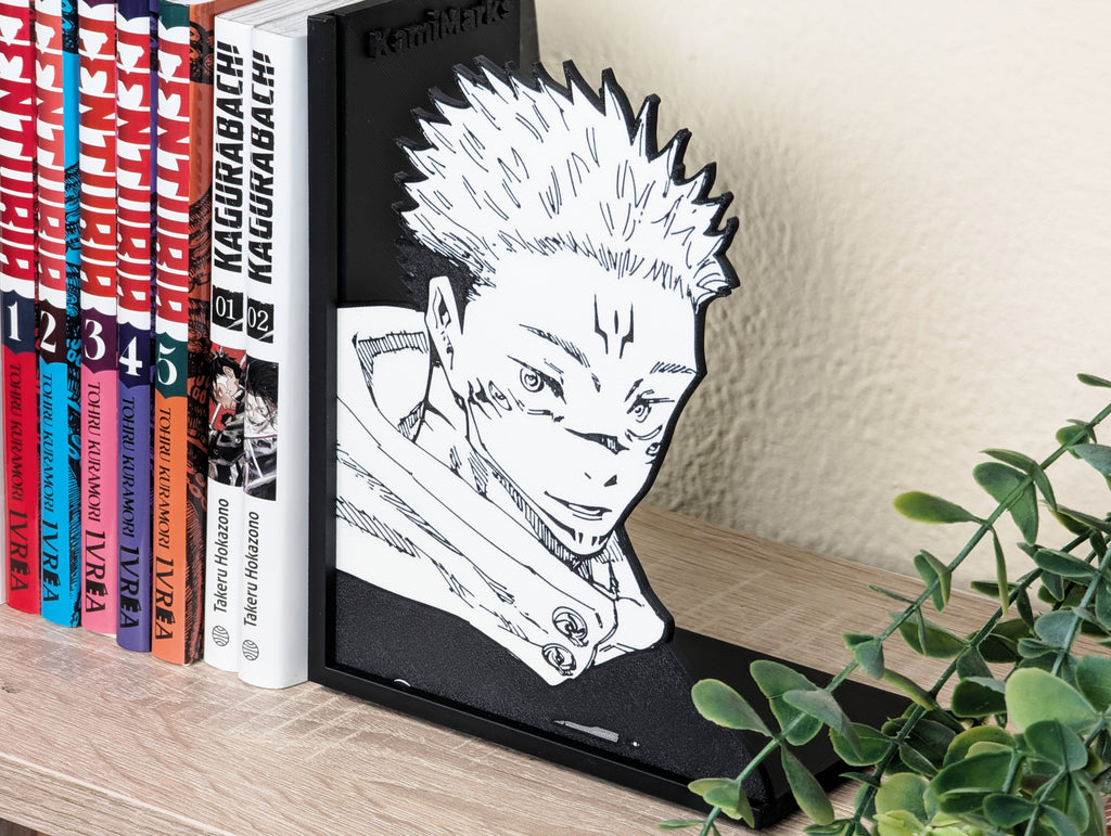 Sujetalibros de Yuji como Sukuna