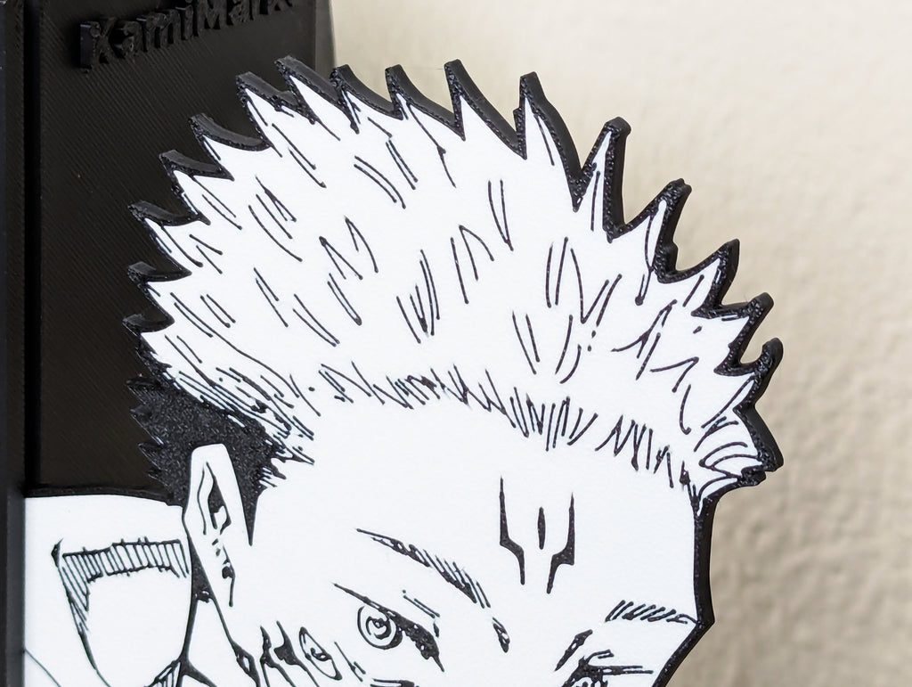 Sujetalibros de Yuji como Sukuna