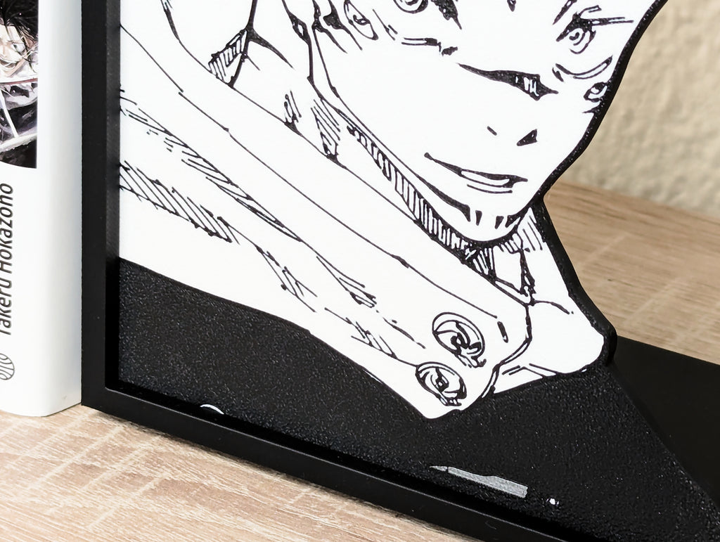 Sujetalibros de Yuji como Sukuna